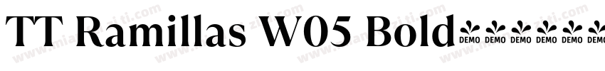 TT Ramillas W05 Bold字体转换